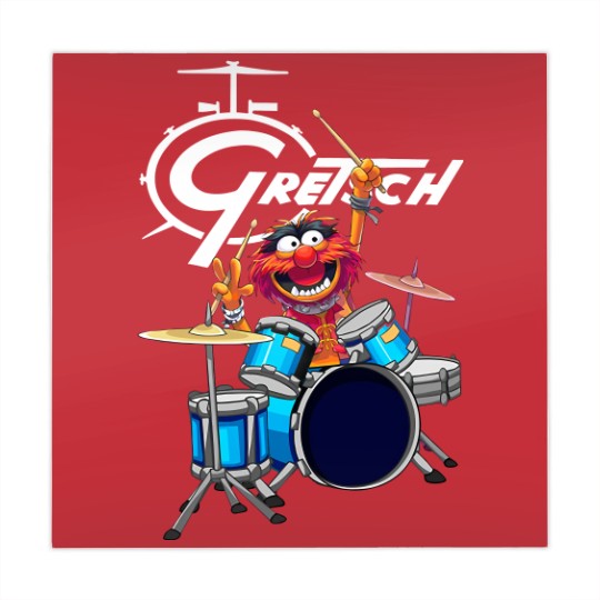 Discover The Muppet Show Animal Playing Gretsch Drums Mahjong Mats