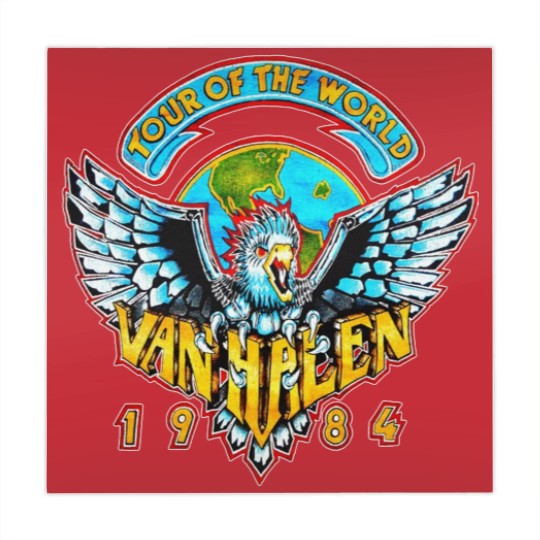 Discover VAN TOUR HALEN 1984 Mahjong Mats