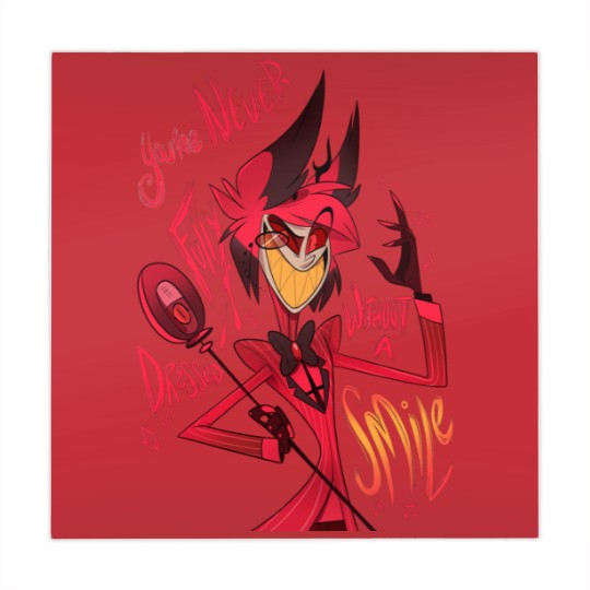 Discover alastor smile Mahjong Mats, alastor Mahjong Mats, alastor smile, charlie, vaggie, anime