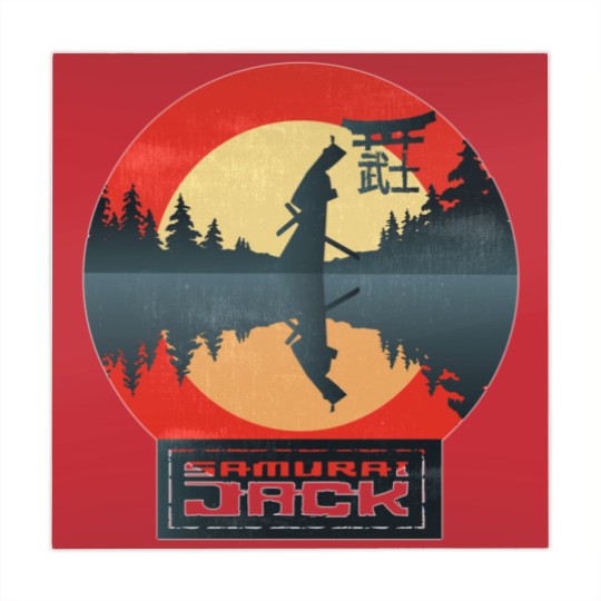Discover Samurai Jack Fitted Scoop Mahjong Mats