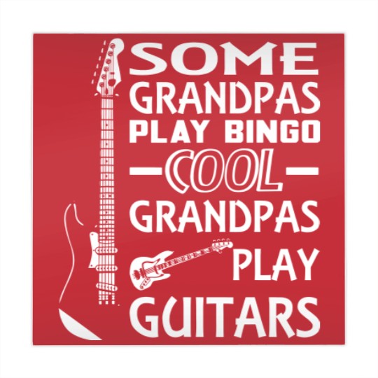 Discover Some Grandpas play Bingo Cool Grandpas play Guitars Mahjong Mats