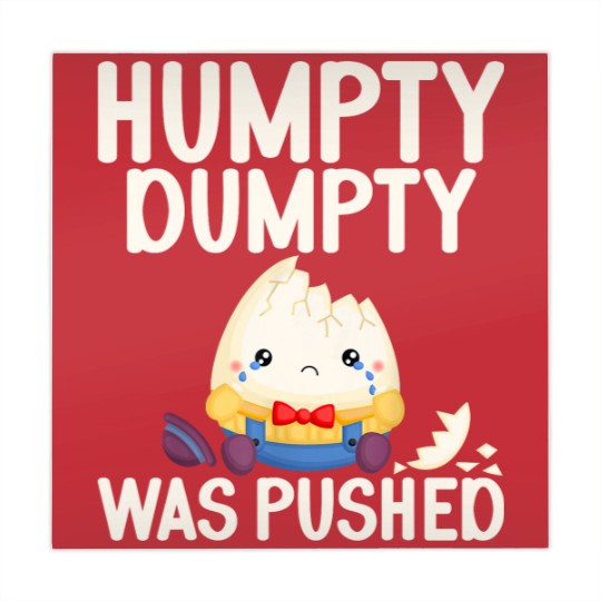 Discover Humpty Dumpty Was Pushed Conspiracy Mahjong Mats