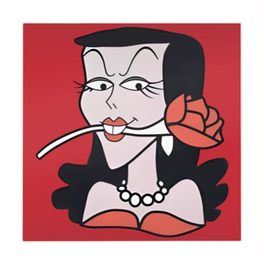 Discover Kurt Cobain Natasha Fatale Vintage Mahjong Mats
