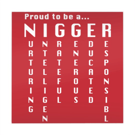 Discover Proud to be a nigger Mahjong Mats
