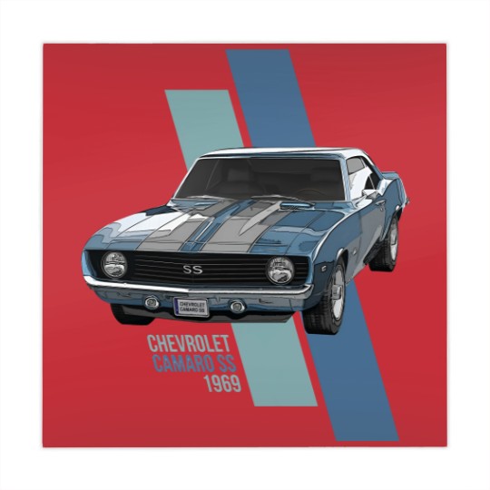 Discover Camaro Classic Car  Camaro SS 1969 Mahjong Mats