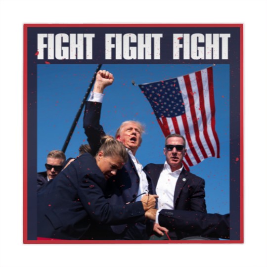 Discover Trump Fight Fight Fight - Trump Fight - Mahjong Mats