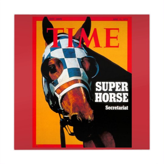 Discover Secretariat Time Magazine Cover 1973 Mahjong Mats