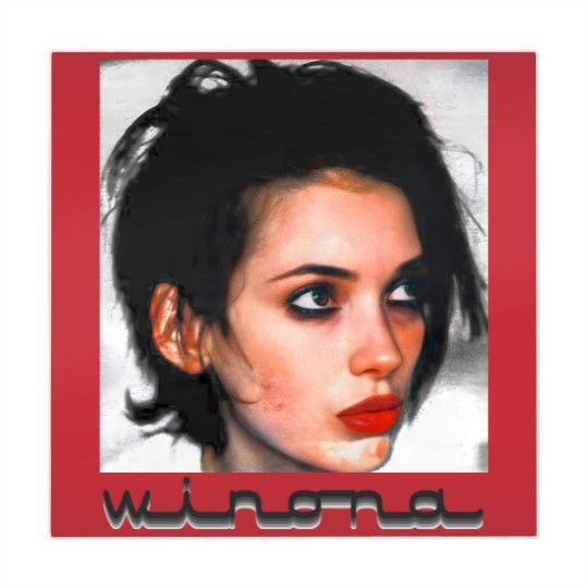 Discover Winona Ryder // Retro 90s Fan Art - Winona Ryder - Mahjong Mats