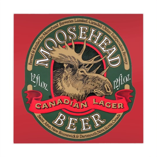 Discover 80s Mooseheads Beer Mahjong Mats