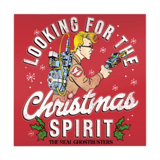 Discover The Real Ghostbusters Xmas Mahjong Mats Looking For Christmas Spirit Egon Spengler Men's Graphic Mahjong Mats
