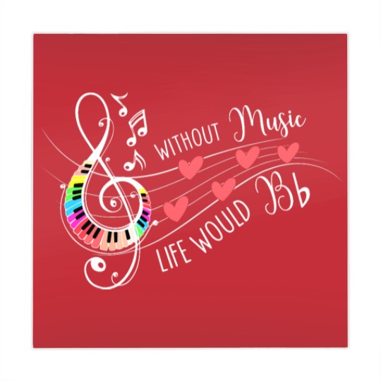 Discover Without Music Life Would B Flat II 2Funny Music Quotes Mahjong Mats