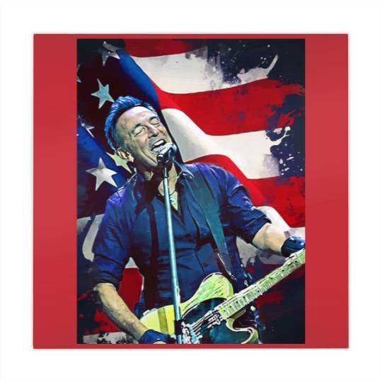 Discover Bruce Springsteen Graphic Mahjong Mats  Bruce Springsteen Mahjong Mats Tour 2024 Mahjong Mats