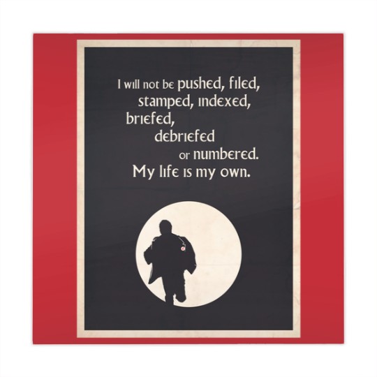 Discover TV Quote - The Prisoner Mahjong Mats