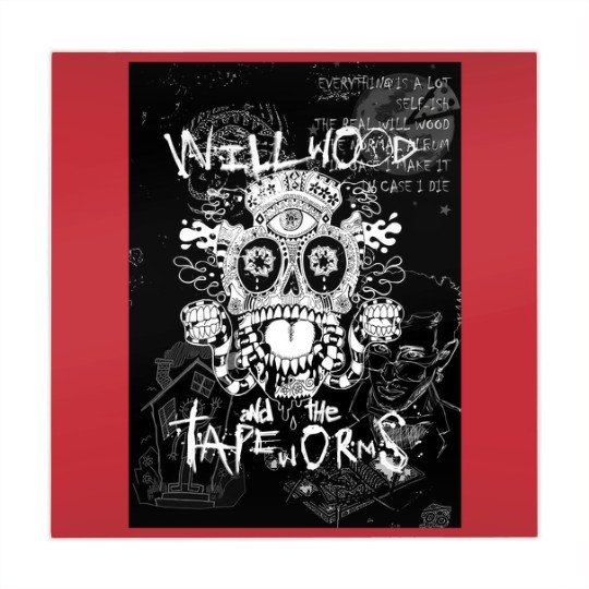 Discover Will Wood and The Tapeworms Artwork Design Mahjong Mats