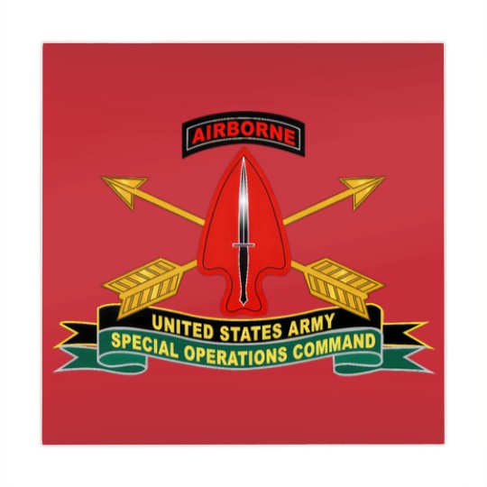 Discover Army US Army Special Operations Command Sine Pari Mahjong Mats