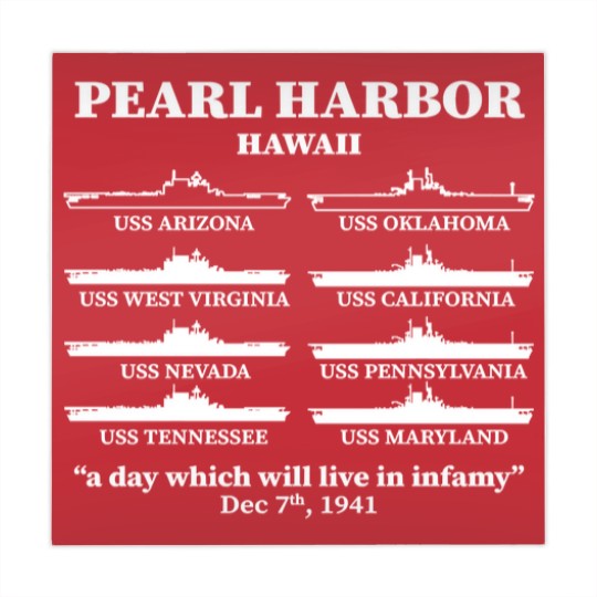 Discover Pearl Harbor Memorial Day Battleships USA Patrio Mahjong Mats