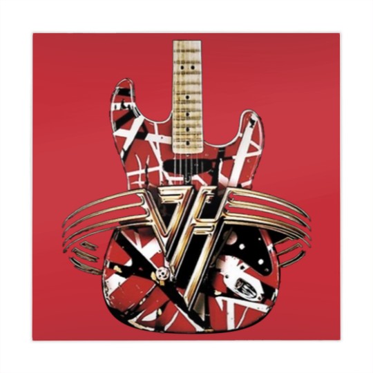 Discover red van guitar halen Mahjong Mats