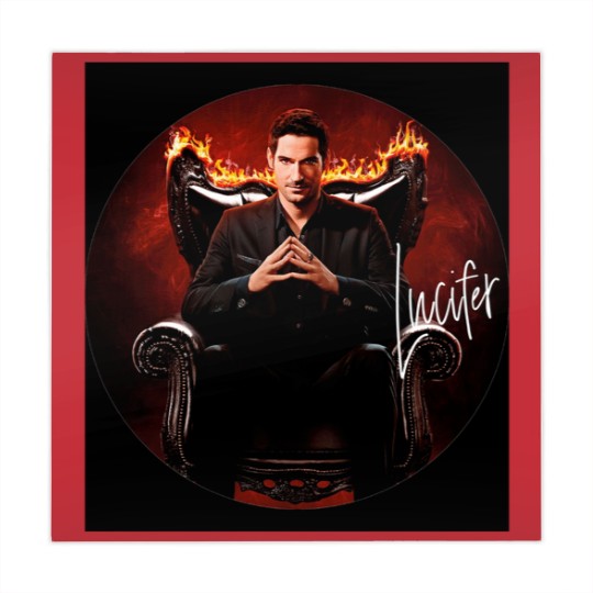 Discover Lucifer circle script photographic print Mahjong Mats