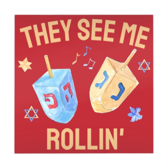 Discover They See Me Rollin, Hanukkah Mahjong Mats