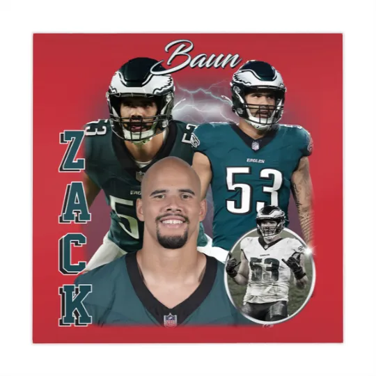 Discover Vintage 90s Graphic Style Zack Baun Mahjong Mats, Zack Baun Mahjong Mats, Vintage Sport Mahjong Mats, Retro American Football Bootleg Gift