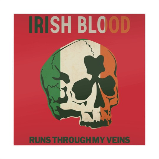 Discover Irish Blood run through my Veins Mahjong Mats