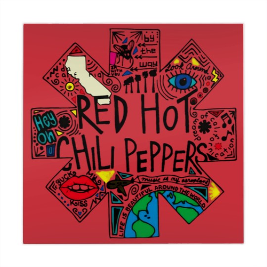 Discover Red Hot Chili Peppers Mahjong Mats