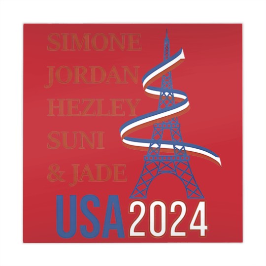Discover Simone - Jordan - Hezley - Suni - Jade Mahjong Mats, USA 2024 Olympics Mahjong Mats