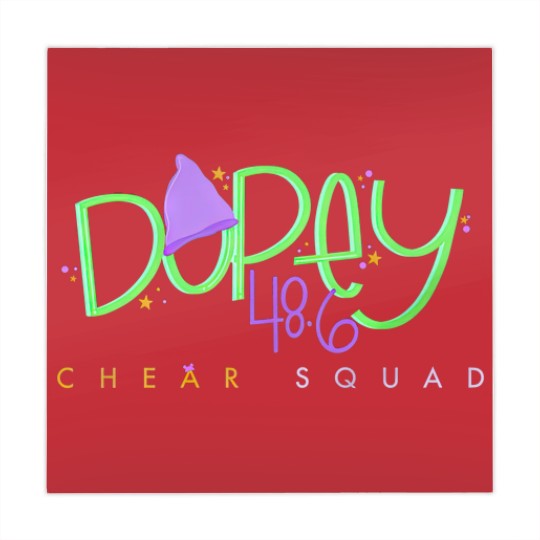Discover Dopey Challenge ChEAR Squad Mahjong Mats, WDW Dopey Runner Cheering Family Mahjong Mats