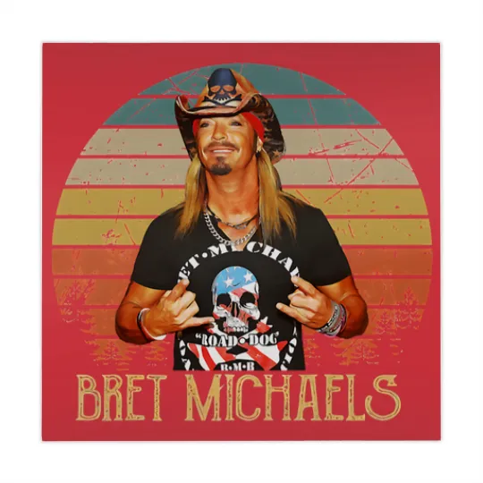 Discover New Popular Bret Michaels Vintage Gift For Fans Mahjong Mats