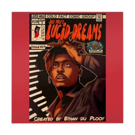 Discover Juice Wrld Mahjong Mats - Lucid Dreams High Quality Mahjong Mats