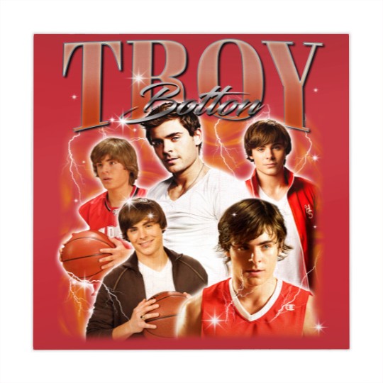 Discover Troy Bolton 90's Mahjong Mats, Troy Bolton Bootleg Tees, Troy Bolton Fans Gifts