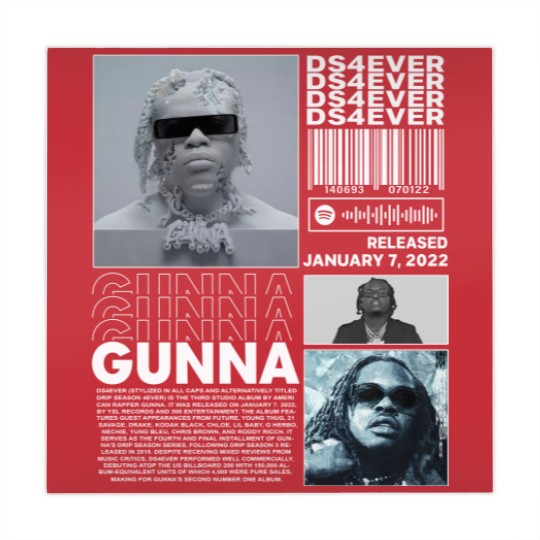 Discover Gunna Rap Mahjong Mats