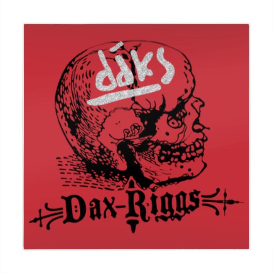 Discover Dax Riggs large red graphic Mahjong Mats