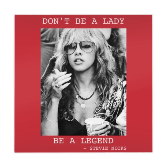 Discover Don't Be A Lady Be A Legend Mahjong Mats, Vintage Stevie Nicks Mahjong Mats