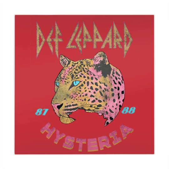 Discover Vintage 80's Rock Band Mahjong Mats Mahjong Mats Leppard  Mahjong Mats Rock and Roll Leopard