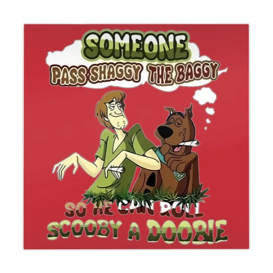 Discover Scooby Doo Someone Pass Shaggy The Baggy So He Can Roll Scooby A Doobie Mahjong Mats