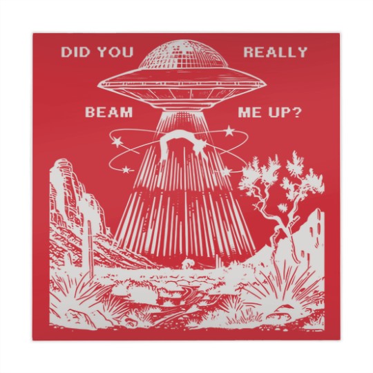 Discover Down Bad, Did Your Really Beam Me Up, Vintage Graphic Mahjong Mats