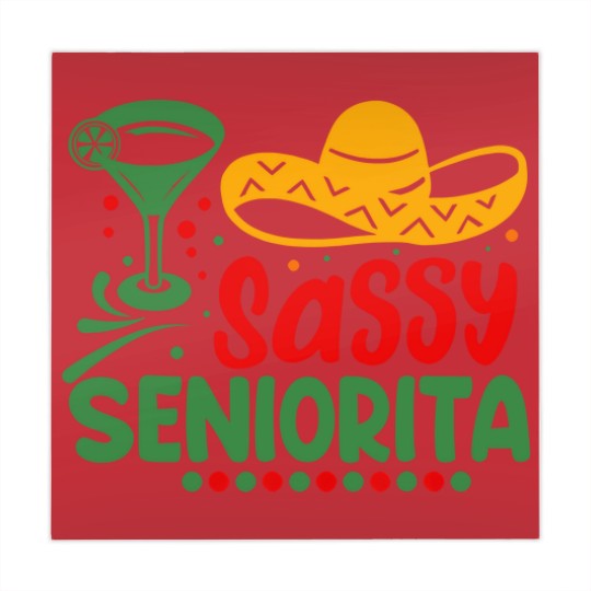 Discover Sassy Seniorita Sombrera Cinco De Mayo Margarita L Mahjong Mats