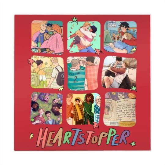 Discover Heartstopper Mahjong Mats, Nick and Charlie Mahjong Mats, Heartstopper Leaves LGBTQ Pride