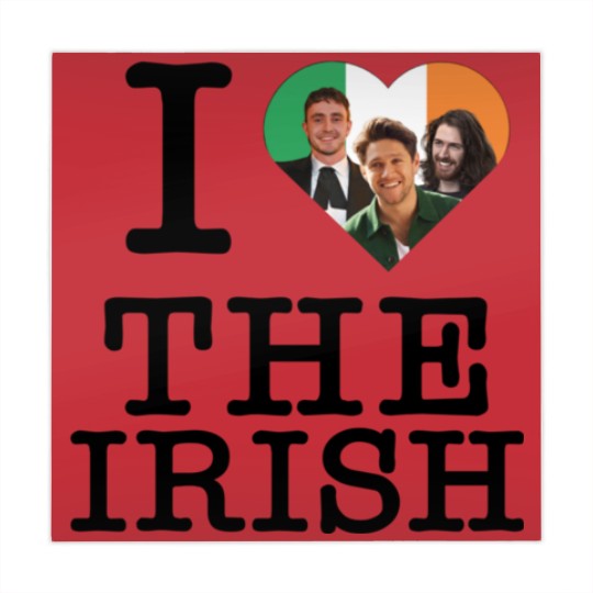 Discover I love heart the irish Niall Horan Hozier Paul Mescal Classic Mahjong Mats