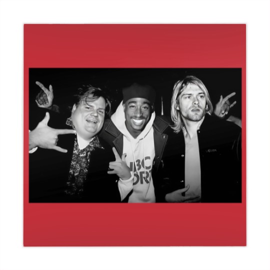 Discover Chris Farley Kurt Cobain Tupac Unisex Mahjong Mats
