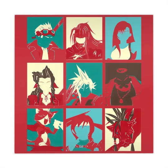 Discover Final Pop Final Fantasy 7 Mahjong Mats