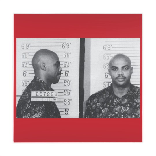Discover Charles Barkley Mugshot Mahjong Mats, Charles Barkley Mahjong Mats