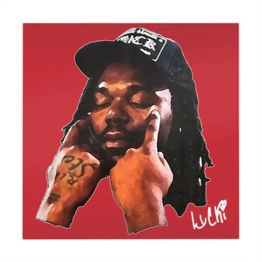 Discover Lucki - Graphic Mahjong Mats, Rap Mahjong Mats, Vintage Style Rap Mahjong Mats, Hip Hop Mahjong Mats