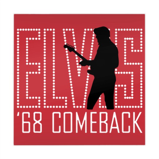 Discover Elvis Presley  68 Comeback Red Sign Mahjong Mats