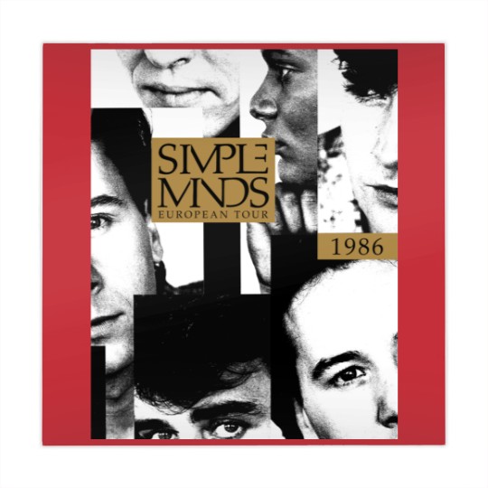Discover Simple Minds - Once Upon A Time European Tour 1986 Mahjong Mats