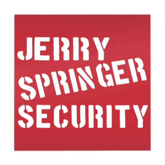 Discover jerry springer security - Jerry Springer Security - Mahjong Mats