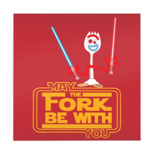Discover Disneyyy Forky May The Fork Be With You Mahjong Mats, toy stories Forky Mahjong Mats