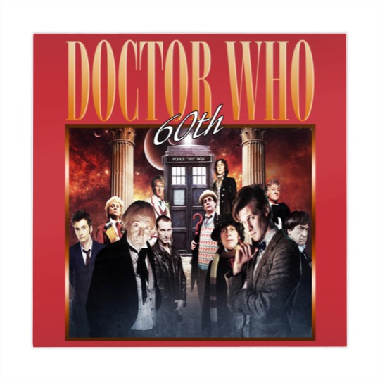 Discover Doctor Who 60th Anniversary 1963 ? 2023 Signature Thank You Mahjong Mats, Trendy Mahjong Mats