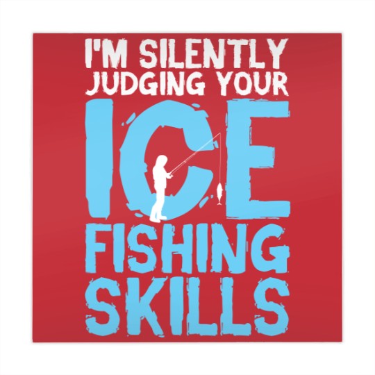 Discover Ice Fishing - Ice Fishing Gift - Mahjong Mats